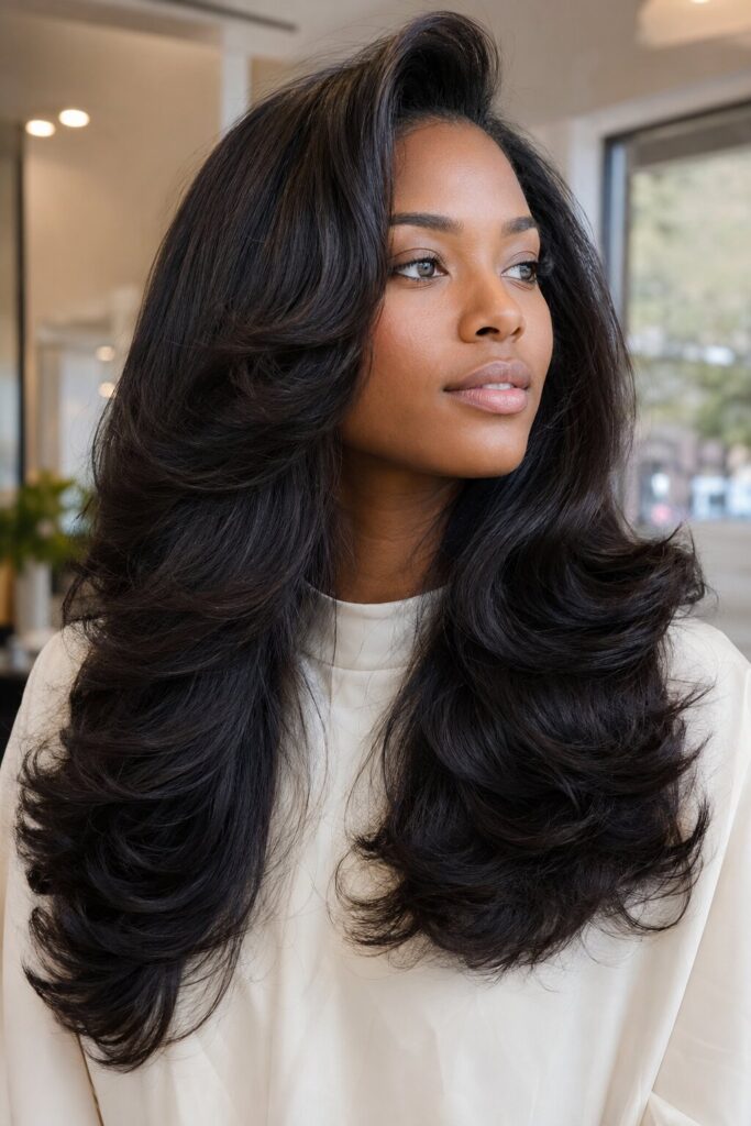 The 90s Bombshell Roll Layers