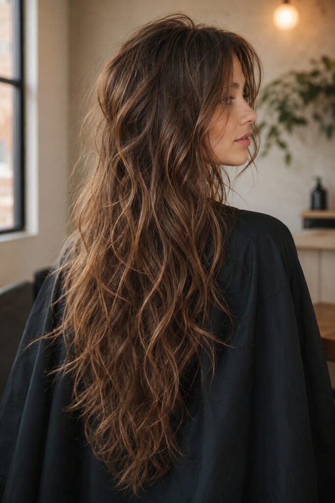 Fairy Waves Long Layer Cut