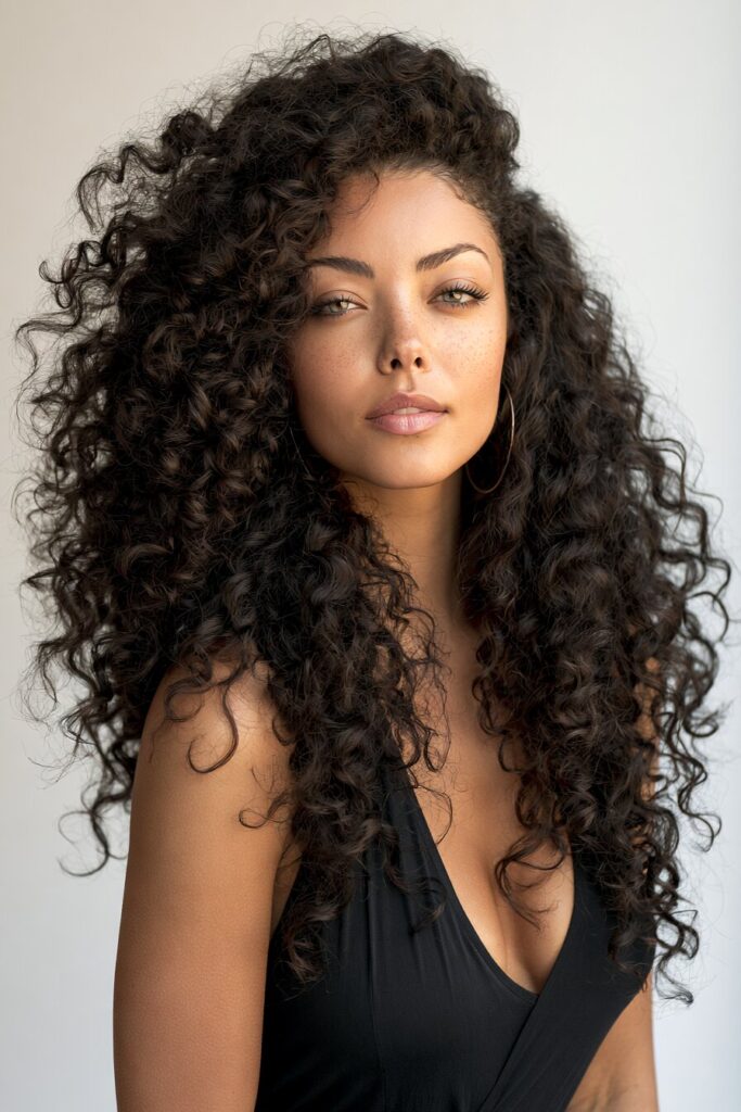 Butterfly Cut for Curls
