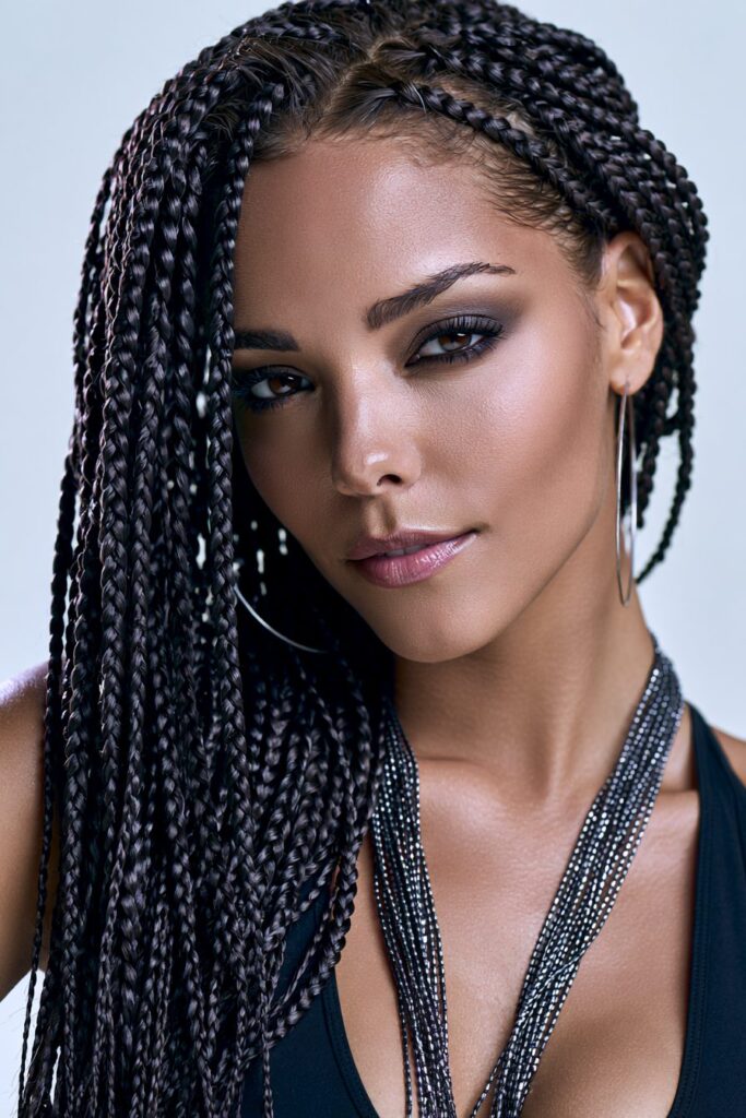 Reflective Glass Braids